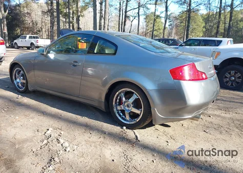 2005 Infiniti G35 from USA, damaged, VIN JNKCV54E05M404285
